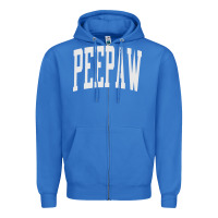 True Royal peepaw grandpa new grandfather fathers Zipper Hoodie - tuanDangUi