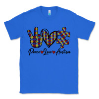 True Royal Peace Love Autism Classic Tee - Bettercallsaul