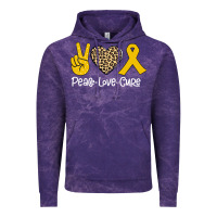 Cloud Purple Peace Love Cure Vintage Hoodie - Bettercallsaul