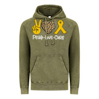 Vintage Olive Peace Love Cure Vintage Hoodie - Bettercallsaul