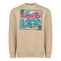 Mushroom nurse life olivia  (1) Heavyweight Sweatshirt - OliviaCreatesArt