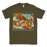 Army Green Fall heifer cow Classic Tee - RanaPortraitStore