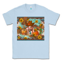 Dusty Blue Fall heifer cow Classic Tee - RanaPortraitStore