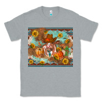 Heather Grey Fall heifer cow Classic Tee - RanaPortraitStore