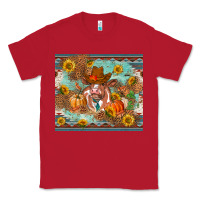 Red Fall heifer cow Classic Tee - RanaPortraitStore