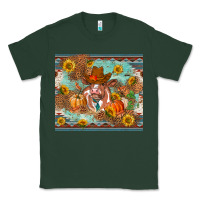 Sports Green Fall heifer cow Classic Tee - RanaPortraitStore