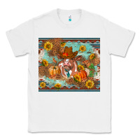 White Fall heifer cow Classic Tee - RanaPortraitStore