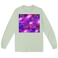 Matcha colorful abstract galaxy black and purple Long Sleeve Tee - TumblerDesignByShophia