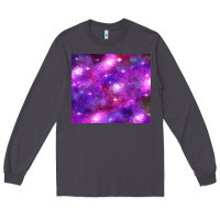 Smoke colorful abstract galaxy black and purple Long Sleeve Tee - TumblerDesignByShophia
