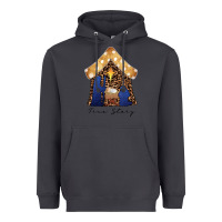 Smoke True Story Black Heavyweight Hoodie - CowhideDigitalArt