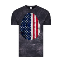 Cloud Black AMERICAN FLAG Vintage Tee - Bettercallsaul