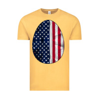 Vintage Mustard AMERICAN FLAG Vintage Tee - Bettercallsaul