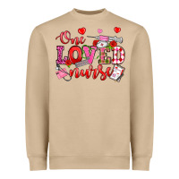 Mushroom one loved nurse valentine's day Heavyweight Sweatshirt - OliviaCreatesArt