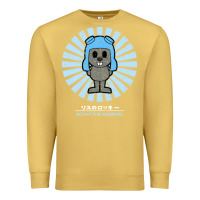 Antique Gold rocky the squirrel retro vintage Premium Sweatshirt - tuanDangUi