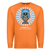 Carrot rocky the squirrel retro vintage Premium Sweatshirt - tuanDangUi