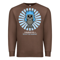 Chestnut rocky the squirrel retro vintage Premium Sweatshirt - tuanDangUi
