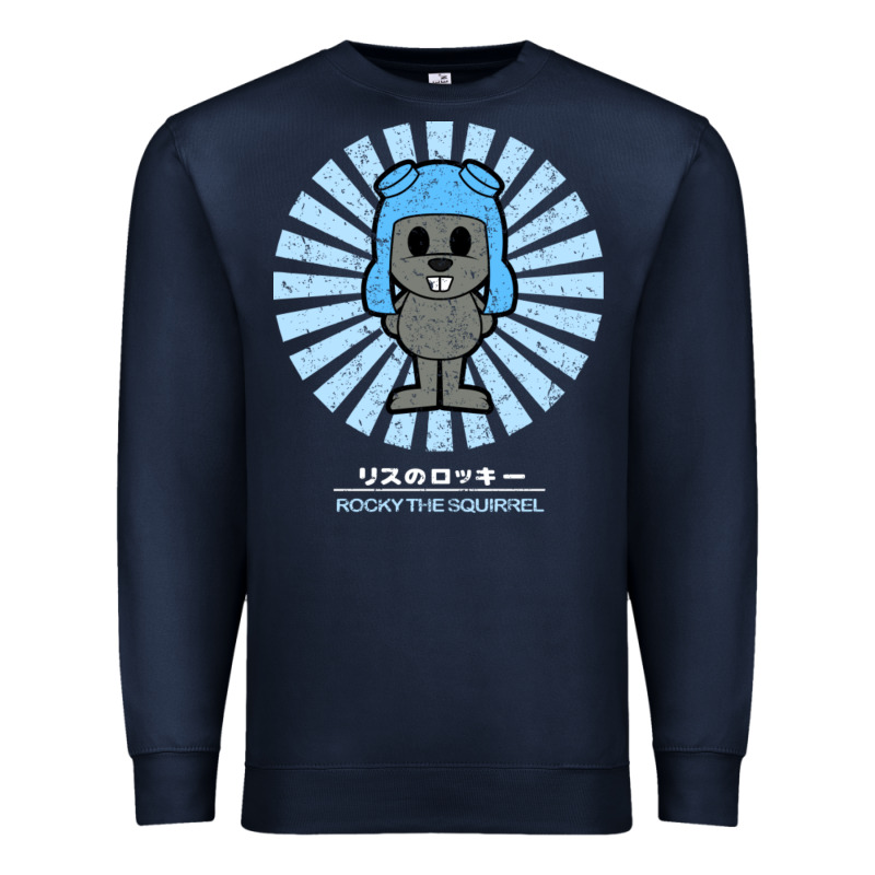 Rocky The Squirrel Retro Vintage Premium Sweatshirt by tuanDangUi | Teevron
