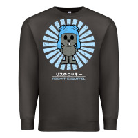 Smoke rocky the squirrel retro vintage Premium Sweatshirt - tuanDangUi