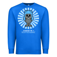 True Royal rocky the squirrel retro vintage Premium Sweatshirt - tuanDangUi