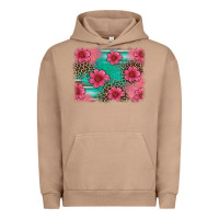 Pigment Burro easter spring leopard serape background Urban Hoodie - Artiststas