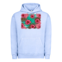 Pigment Grape Ice easter spring leopard serape background Urban Hoodie - Artiststas