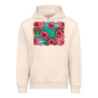 Sandshell easter spring leopard serape background Urban Hoodie - Artiststas