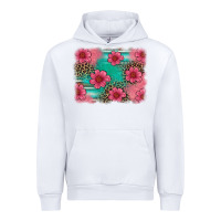 White easter spring leopard serape background Urban Hoodie - Artiststas