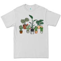 Dove Grey just one more plant Premium Tee - MaliasSmallBusiness