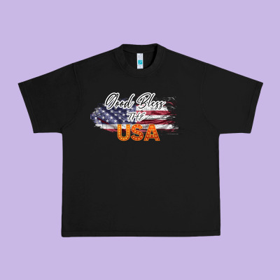 God Bless The Usa Urban Heavy Tee Designed By Bettercallsaul