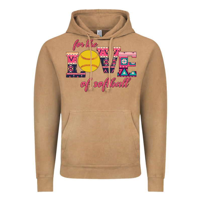 For The Love Of Softball Vintage Hoodie by Bettercallsaul | Teevron
