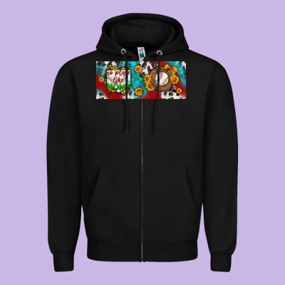 No Place Like Home Baseball Zipper Hoodie Designed By Bundleandbundleshop