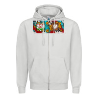 Dove Grey no place like home baseball Zipper Hoodie - BundleAndBundleShop
