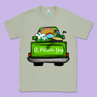 St Patrick's Day Truck Classic Tee Designed By Bettercallsaul