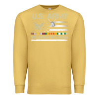 Antique Gold Vietnam Veteran Shirt US Army Veteran Day Women Me Premium Sweatshirt - tuanDangUi