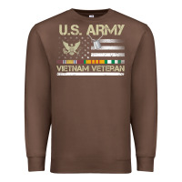 Chestnut Vietnam Veteran Shirt US Army Veteran Day Women Me Premium Sweatshirt - tuanDangUi
