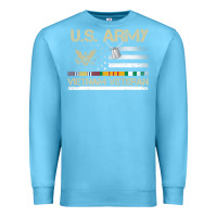 Ocean Blue Vietnam Veteran Shirt US Army Veteran Day Women Me Premium Sweatshirt - tuanDangUi