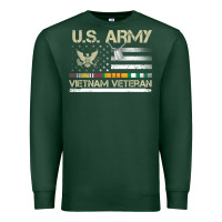 Sports Green Vietnam Veteran Shirt US Army Veteran Day Women Me Premium Sweatshirt - tuanDangUi