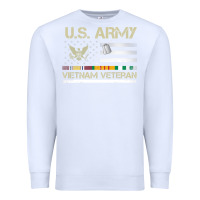 White Vietnam Veteran Shirt US Army Veteran Day Women Me Premium Sweatshirt - tuanDangUi