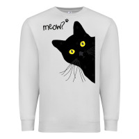 Dove Grey black cat day halloween black cat meow Premium Sweatshirt - tuanDangUi