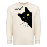 Sandshell black cat day halloween black cat meow Premium Sweatshirt - tuanDangUi