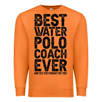 Carrot Best Coach Ever And Bought Me This Water Polo Coac Premium Sweatshirt - tuanDangUi