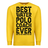 Lemon Best Coach Ever And Bought Me This Water Polo Coac Premium Sweatshirt - tuanDangUi