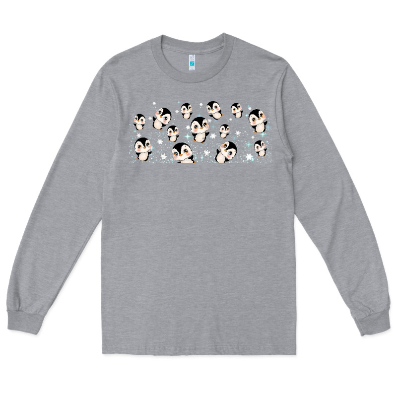 Cute Penguin Long Sleeve Tee by TumblerDesignByShophia | Teevron