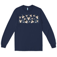 Navy cute penguin Long Sleeve Tee - TumblerDesignByShophia