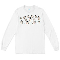 White cute penguin Long Sleeve Tee - TumblerDesignByShophia