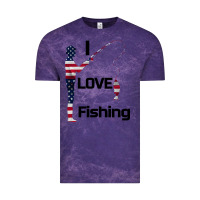 Cloud Purple I love fishing Vintage Tee - Bettercallsaul