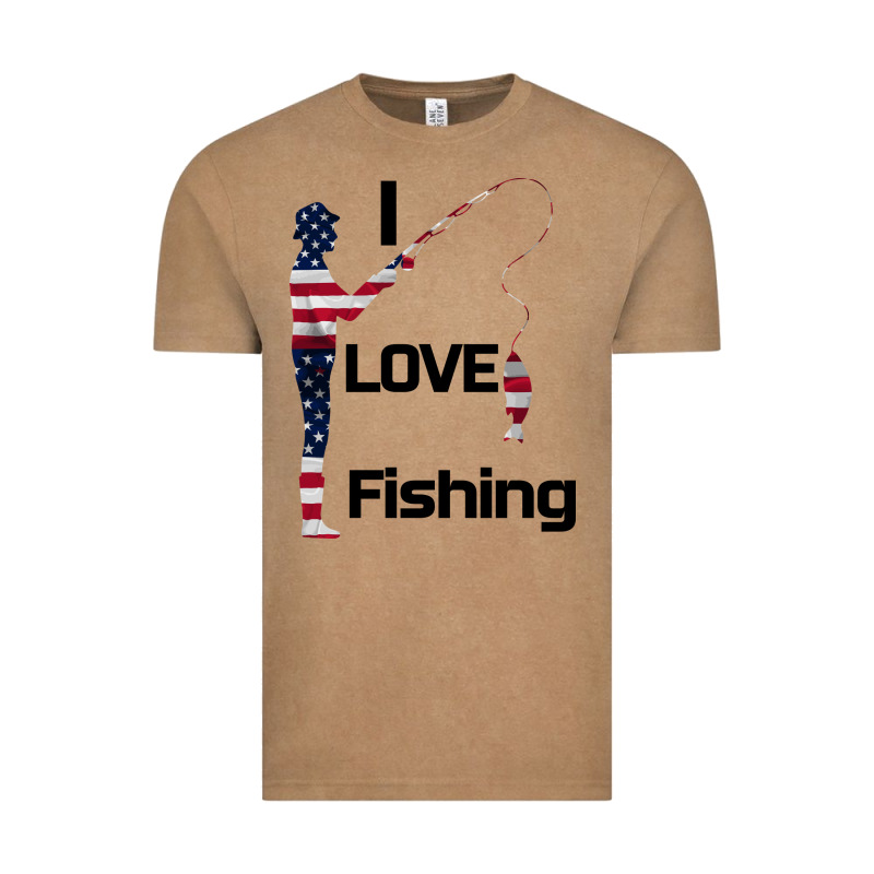 I Love Fishing Vintage Tee by Bettercallsaul | Teevron