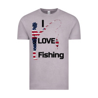 Vintage Zinc I love fishing Vintage Tee - Bettercallsaul