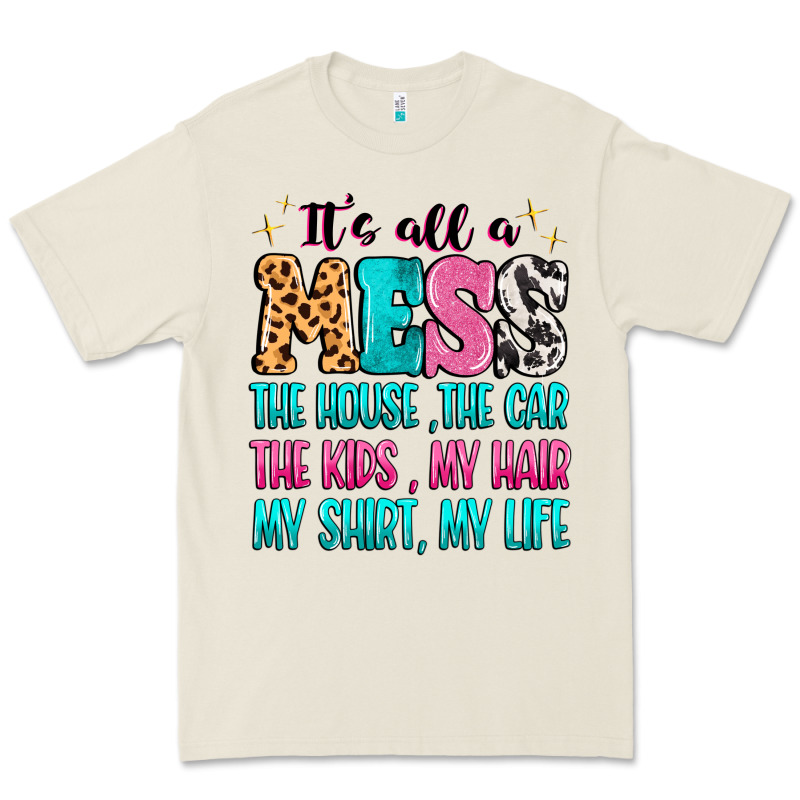 It's All A Mess The House The Car Premium Tee by MaliasSmallBusiness | Teevron
