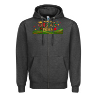 Charcoal Heather christmas vibes libbey glass Zipper Hoodie - BundleAndBundleShop